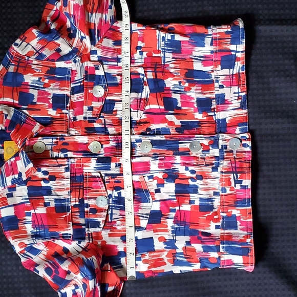 Ruby Rd cropped lined jacket size 10P - Picture 10 of 13